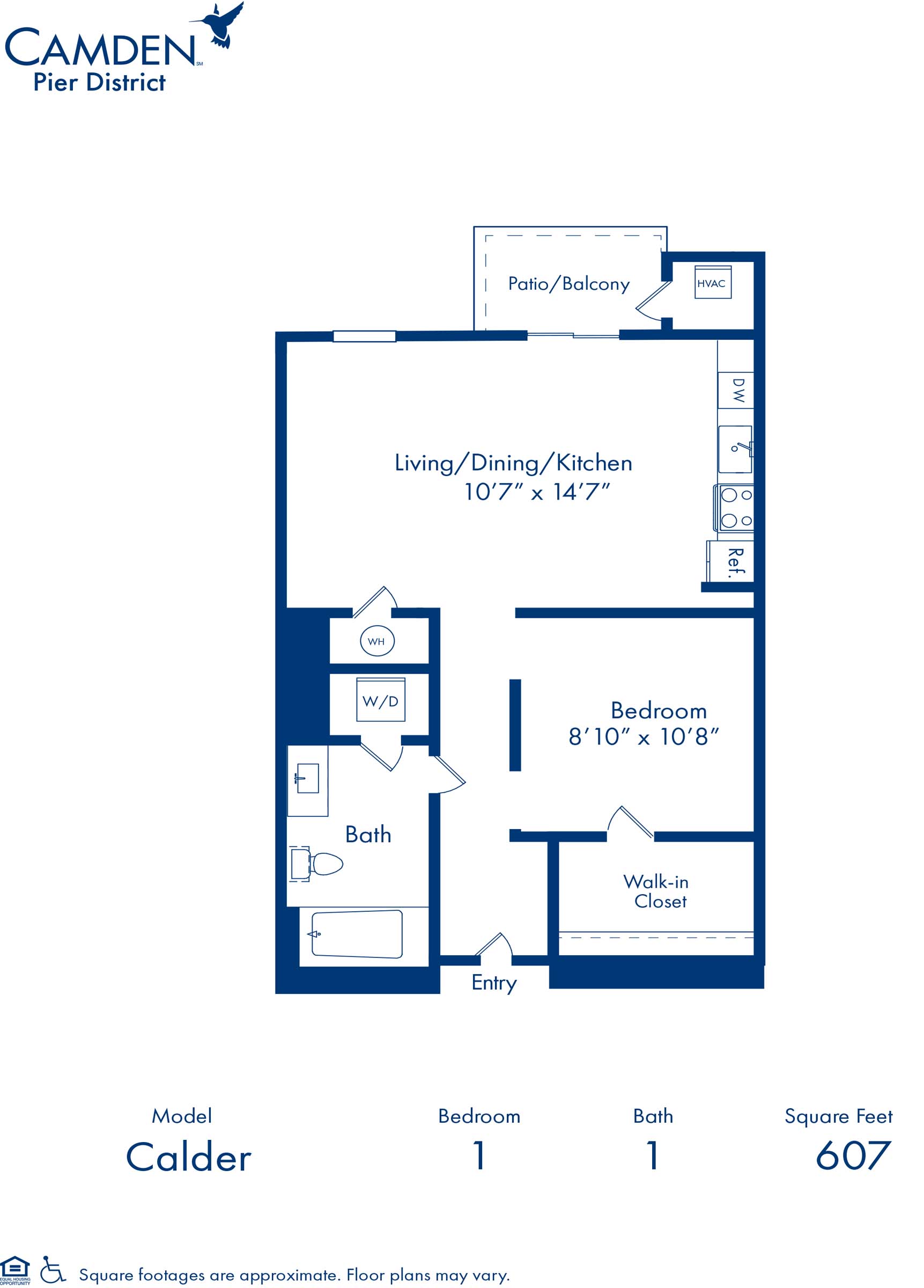 Calder floor plan