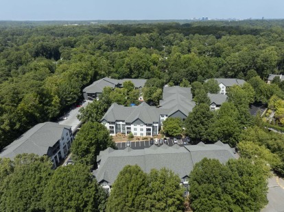 Aerial view of Camden Phipps in Atlanta, GA