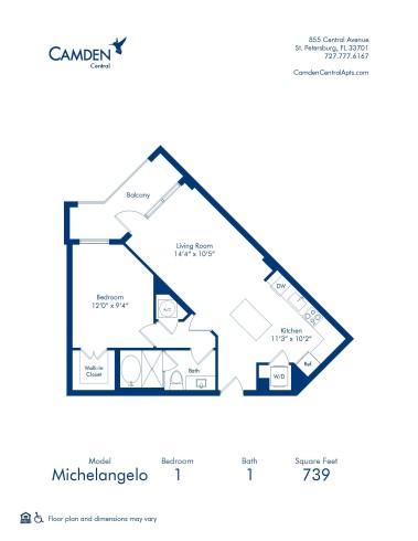 camden-central-apartments-st-petersburg-florida-floorplan-Michelangelo