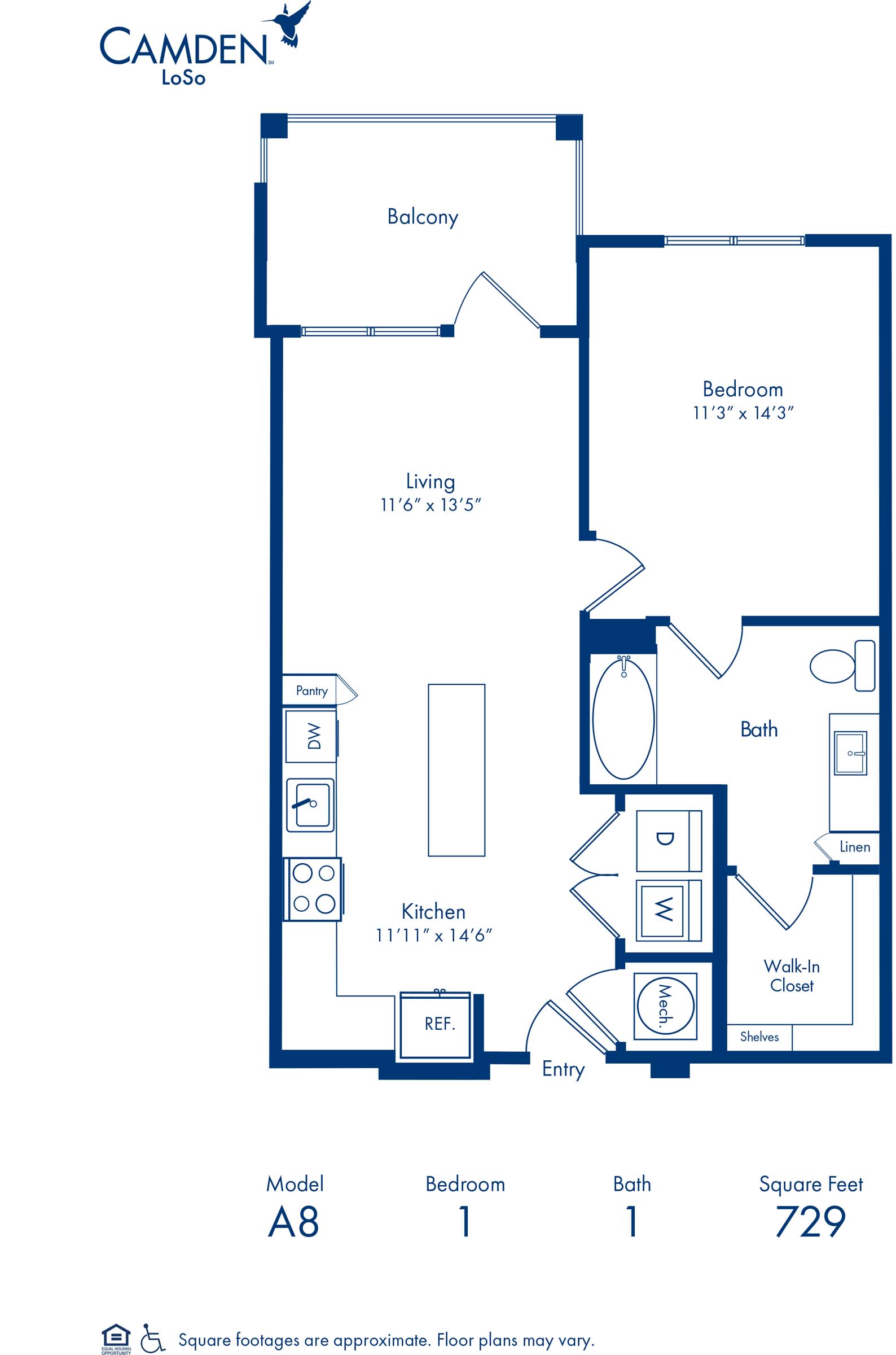 A8 floor plan