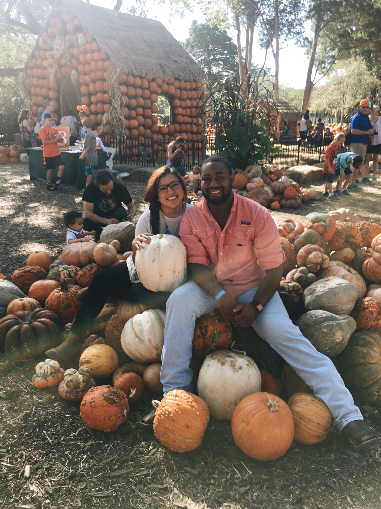 Pumpkin sit