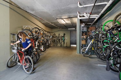 Secure bike storage