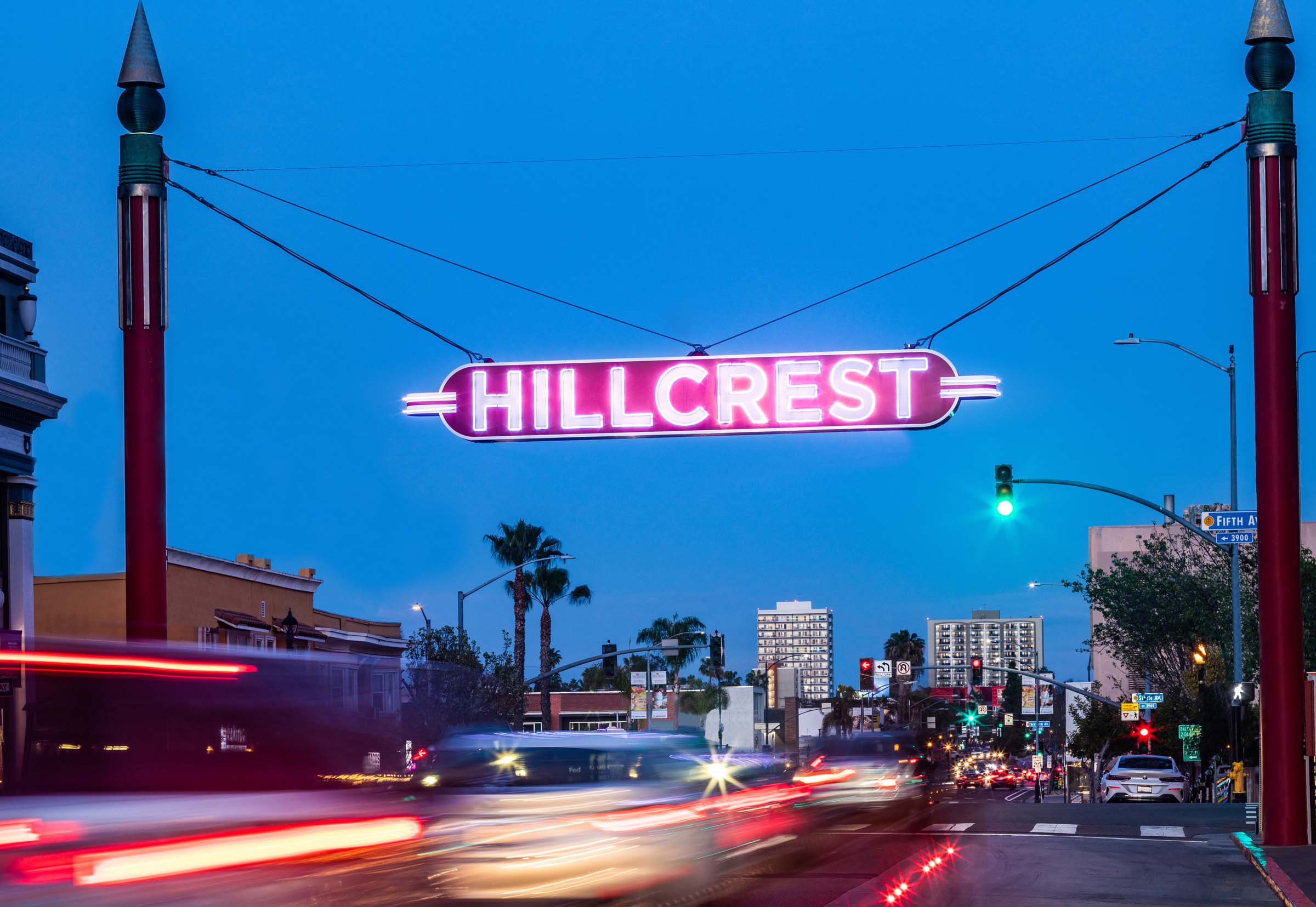 Hillcrest City Sign