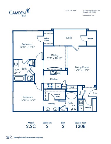 camden-crest-apartments-raleigh-north-carolina-floor-plan-2.2c