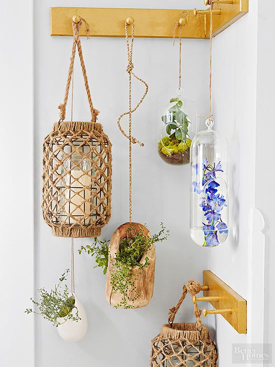 tight corner storage space decorating solution