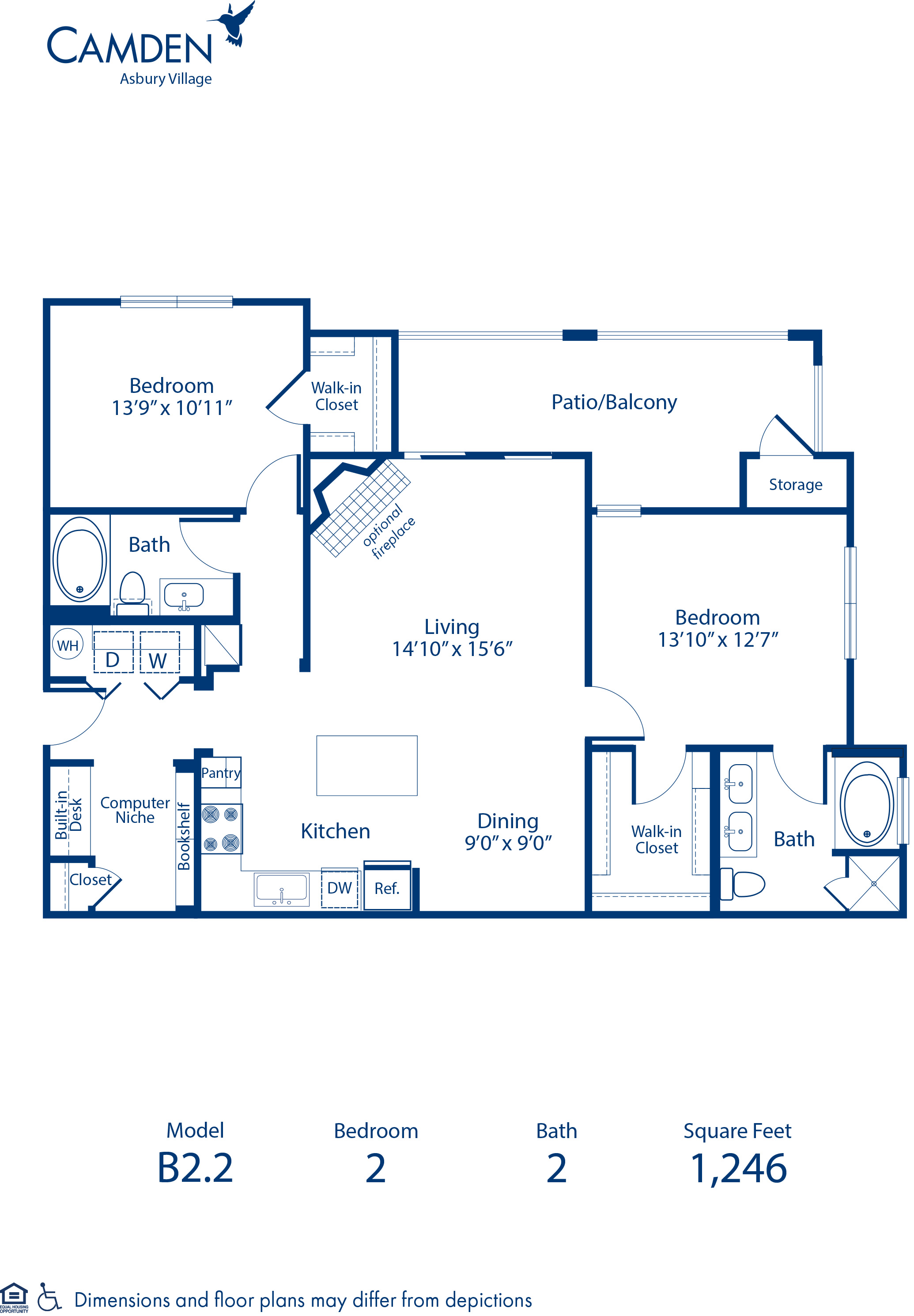 B2.2 floor plan