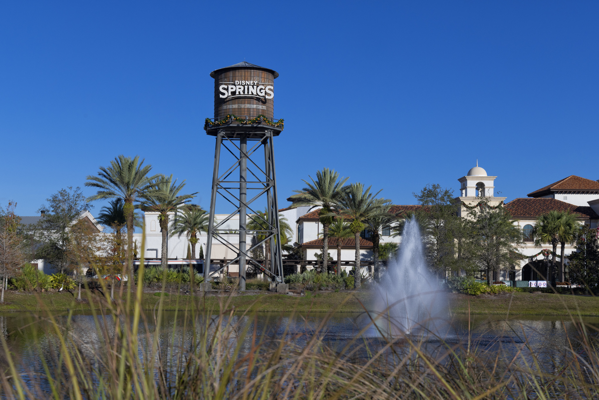 Disney Springs in Orlando, Florida near Camden Town Square apartments.