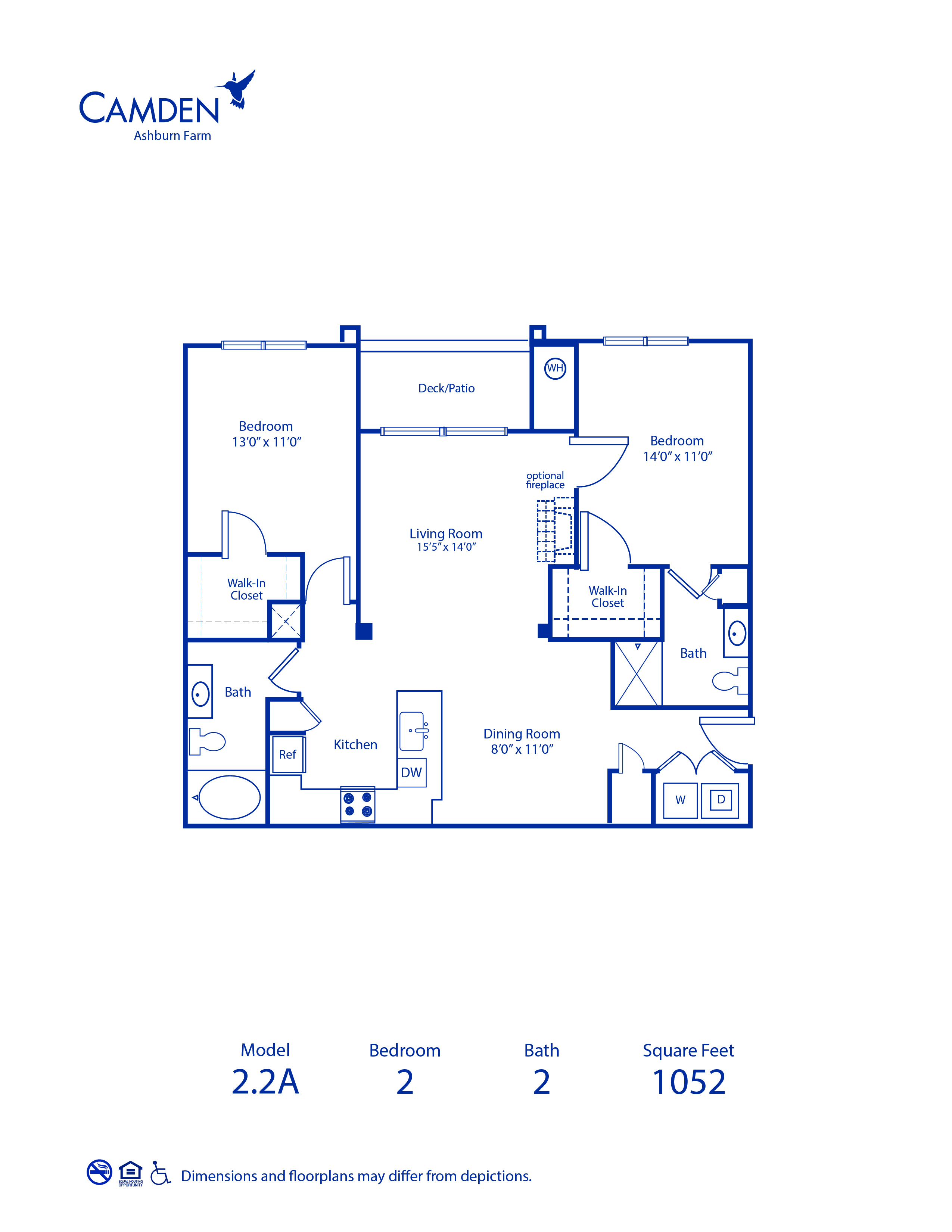 2.2A floor plan
