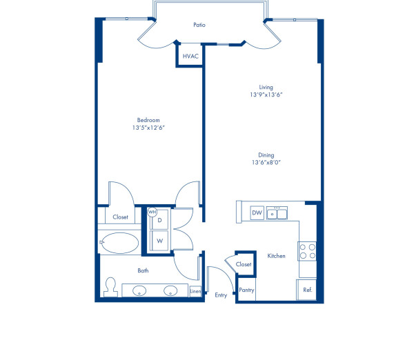 camden-grandview-apartments-charlotte-north-carolina-floor-plan-1.1C-TheLexingtonA