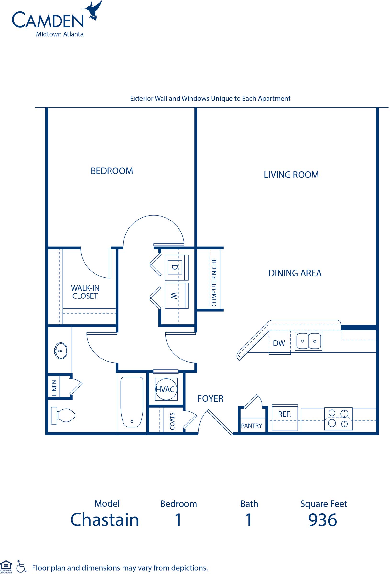 Chastain floor plan