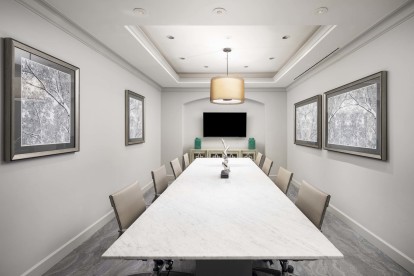 Rentable conference room with wifi at Camden Post Oak Apartments in Houston, Tx