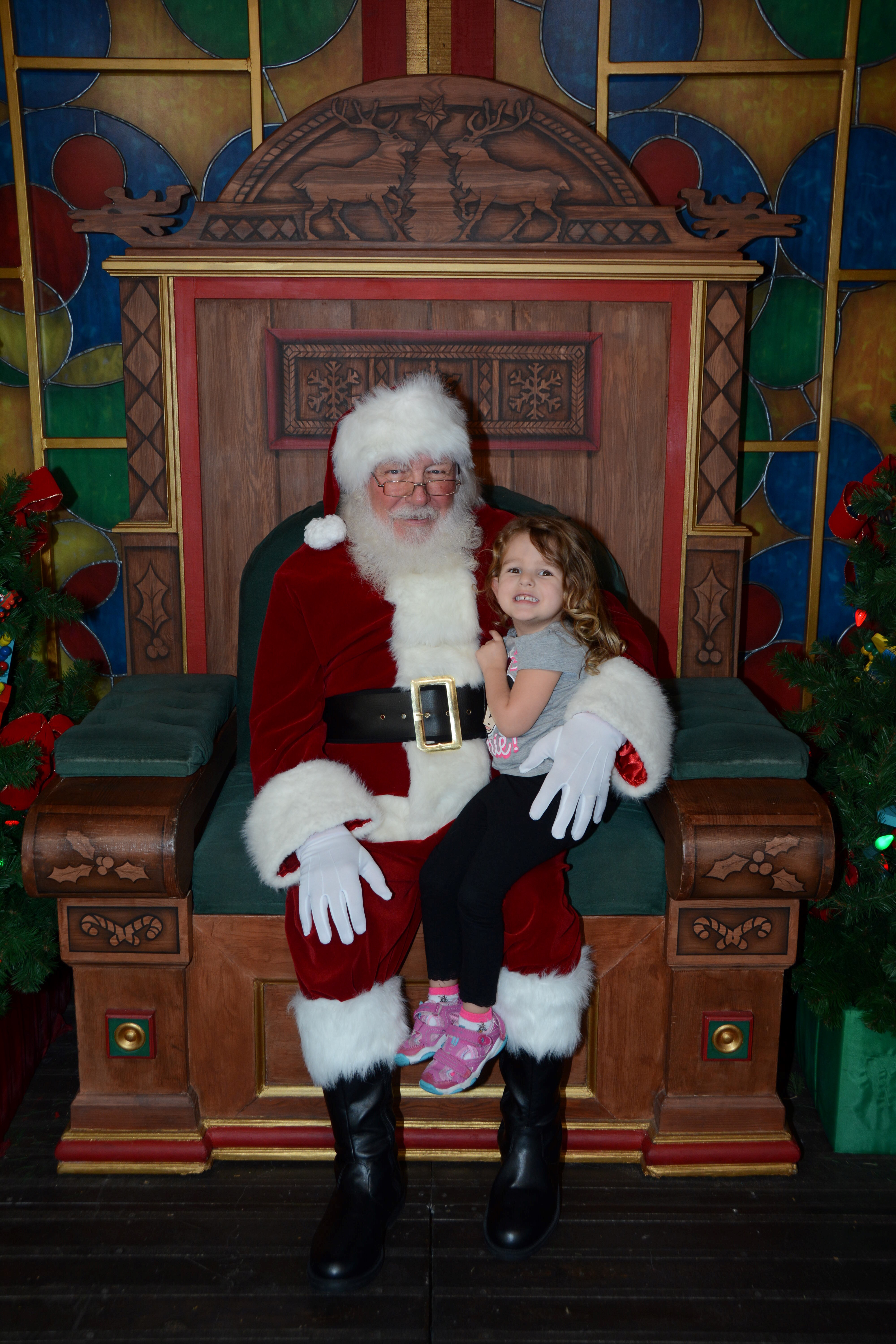 Great visit with Santa!