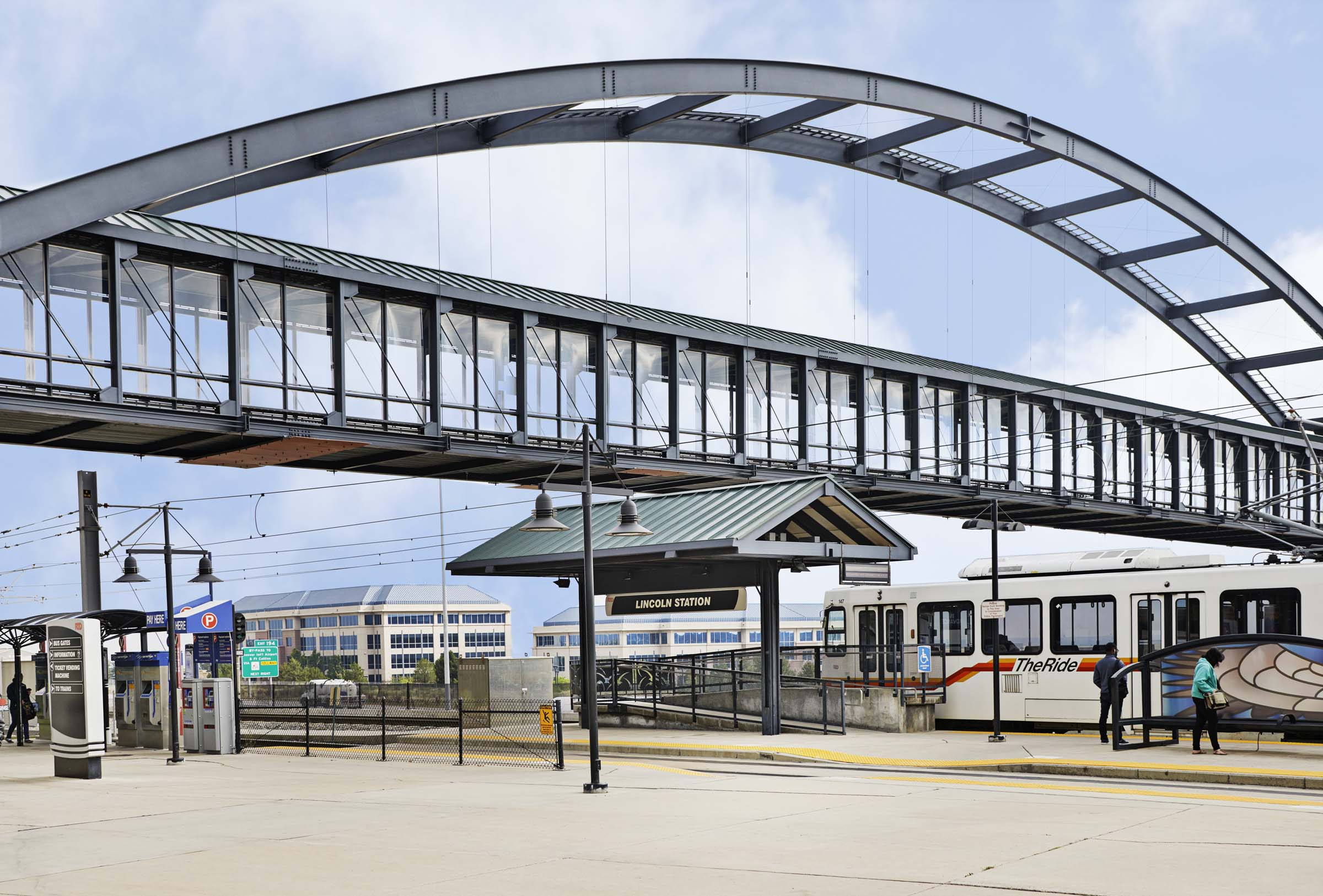 Lincoln station metro near Camden Lincoln Station Apartments in Lone Tree, CO