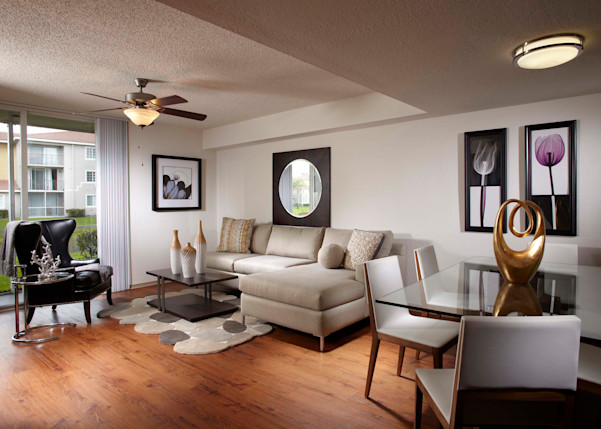 Dining and Living space at Camden Doral in Doral, FL