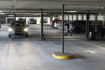 Park your vehicle behind the gated entry to our community.