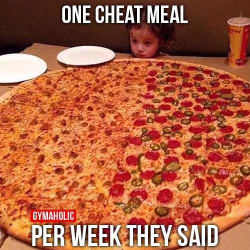 Hopefully this isn't your cheat meal choice!