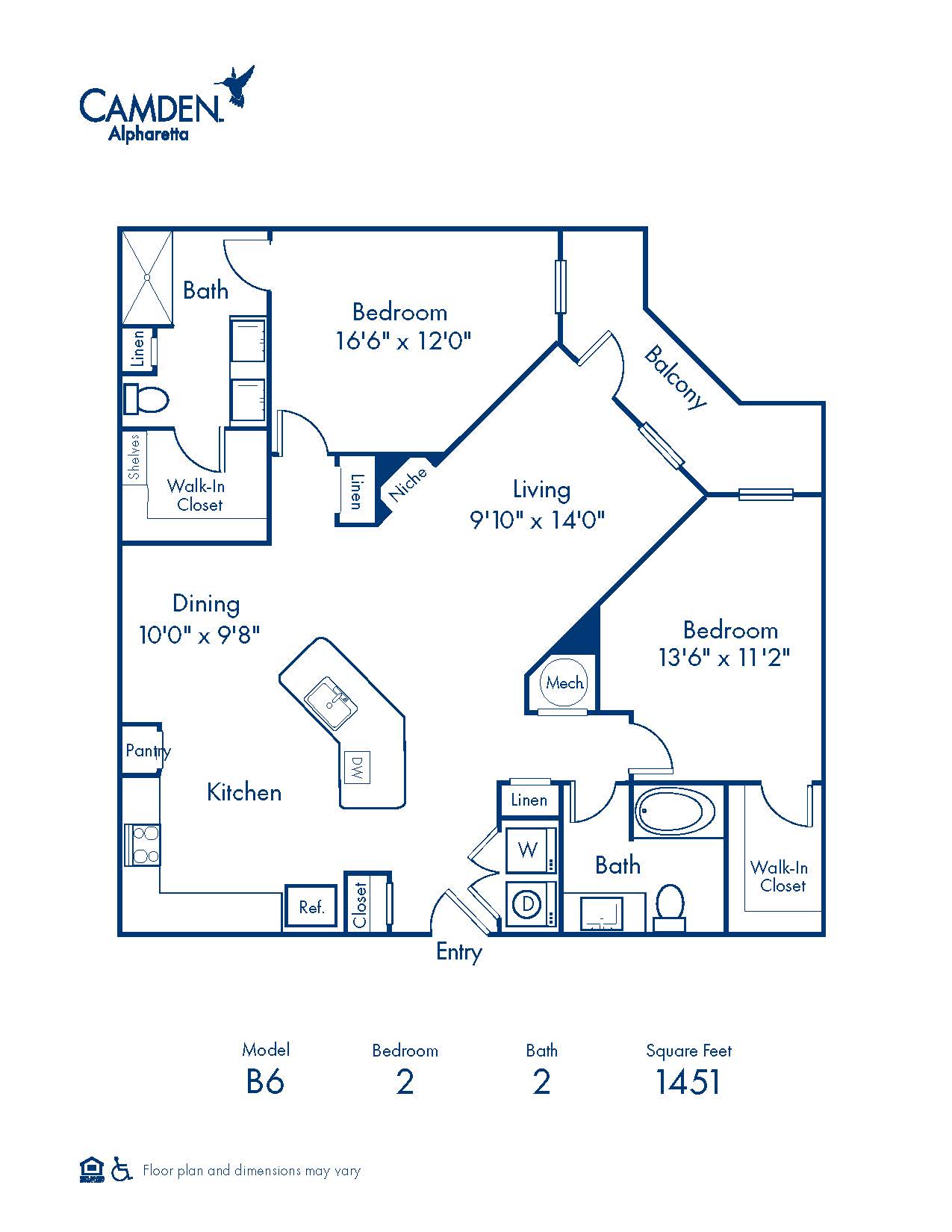 B6 floor plan