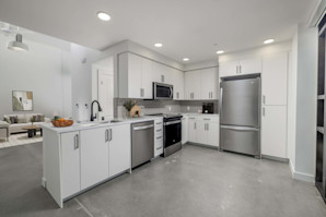 camden harbor view apartments long beach ca live work stainless steel appliances