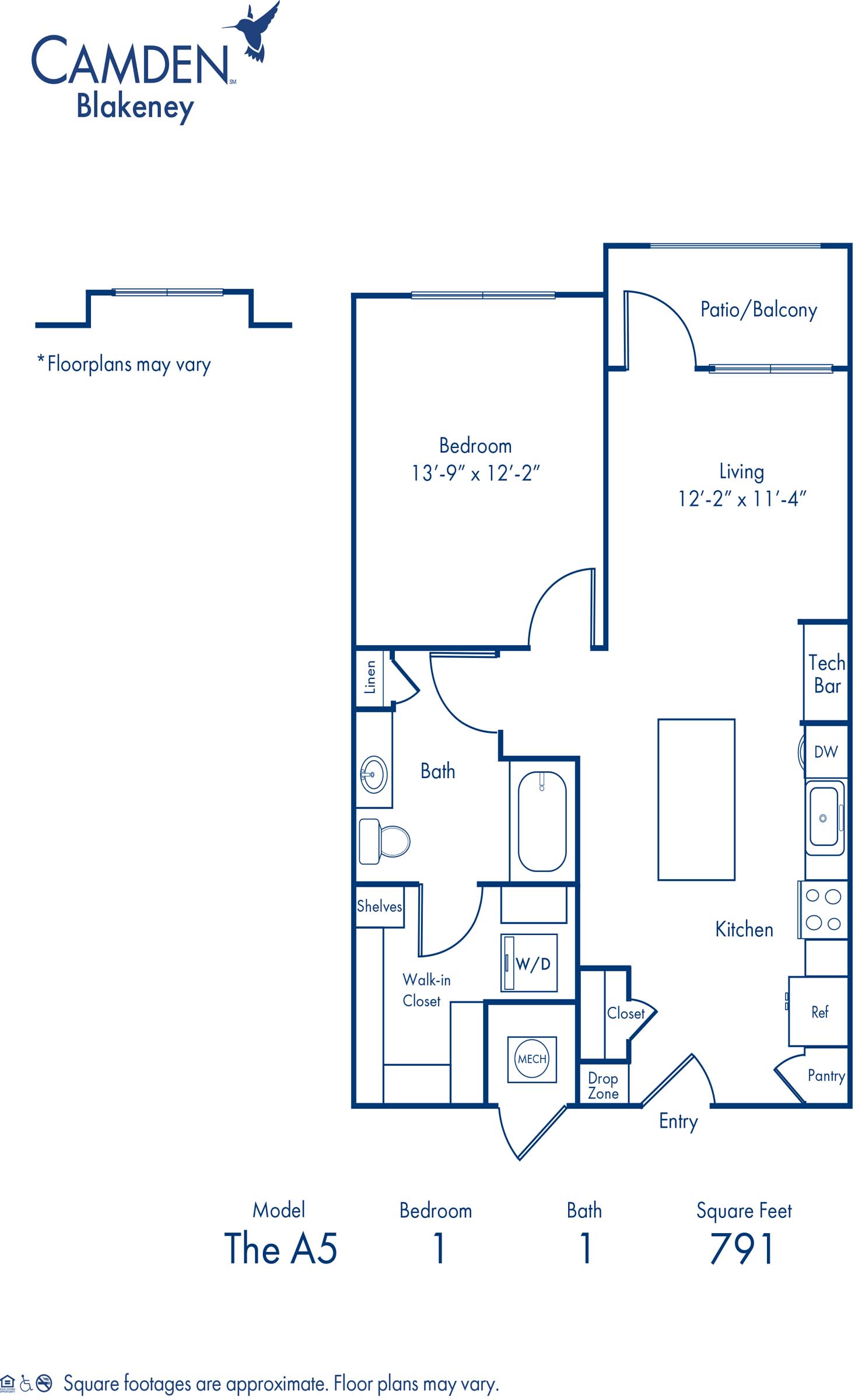 A5 floor plan