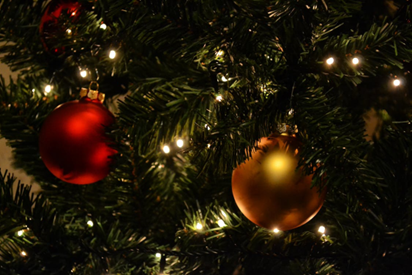 https://www.pexels.com/photo/gold-and-red-bauble-on-christmas-tree-364667/  holiday lights