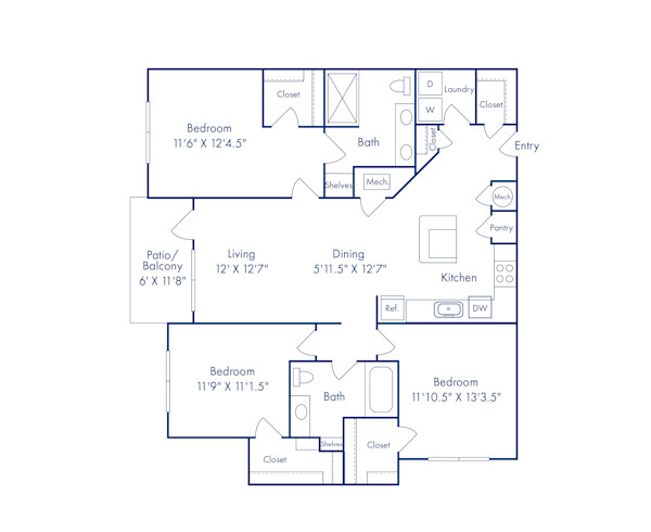 Camden-Lake-Buena-Vista-Floor-Plan-The C1