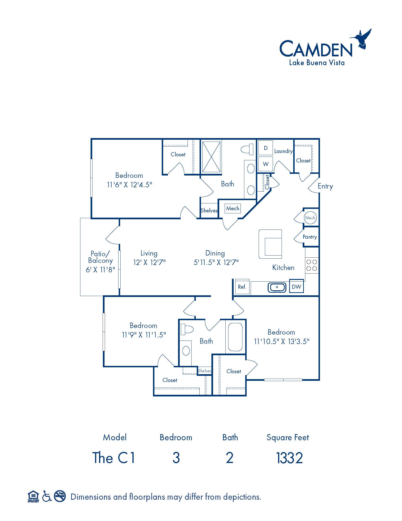 C1 floor plan