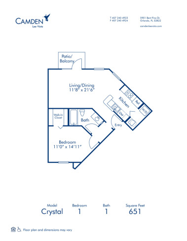 1905, Crystal at Camden Lee Vista | camdenliving.com