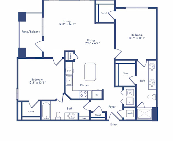 camden-clearwater-apartments-tampa-florida-floorplan-B3