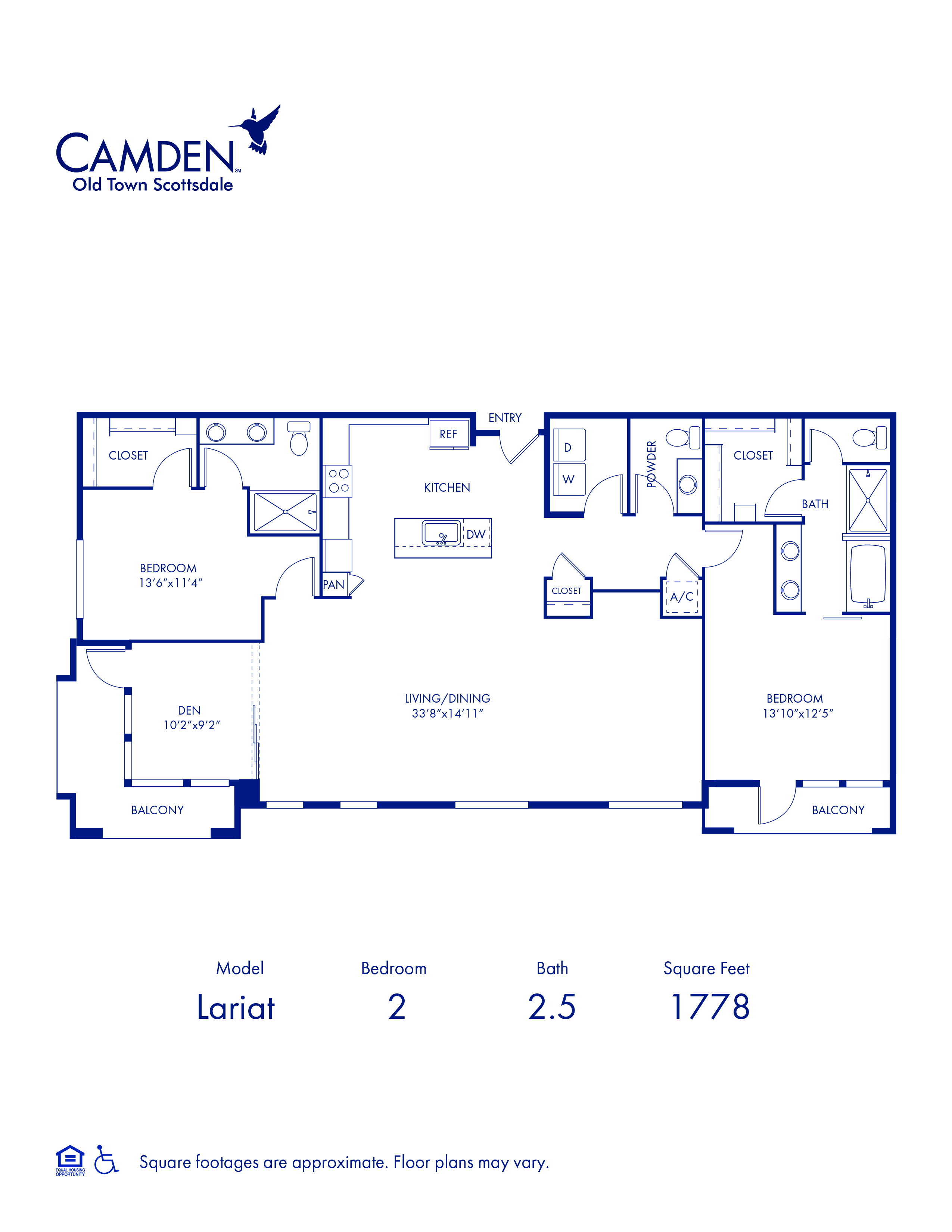 Lariat floor plan