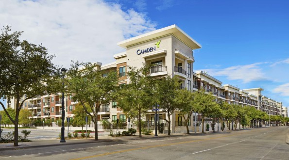 Building exterior showing private balconies