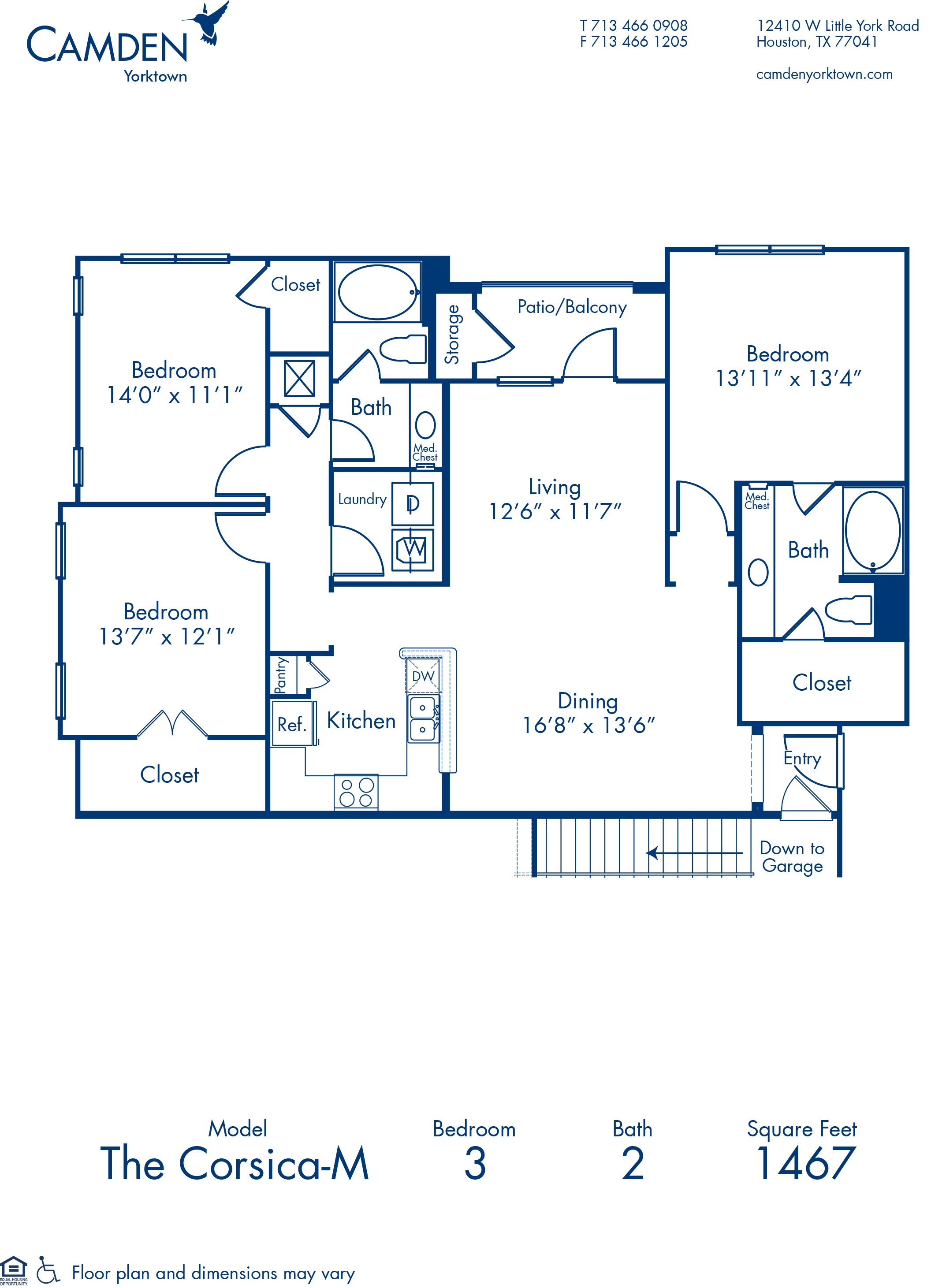 1, 2 & 3 Bedroom Apartments in Houston, TX Camden Yorktown