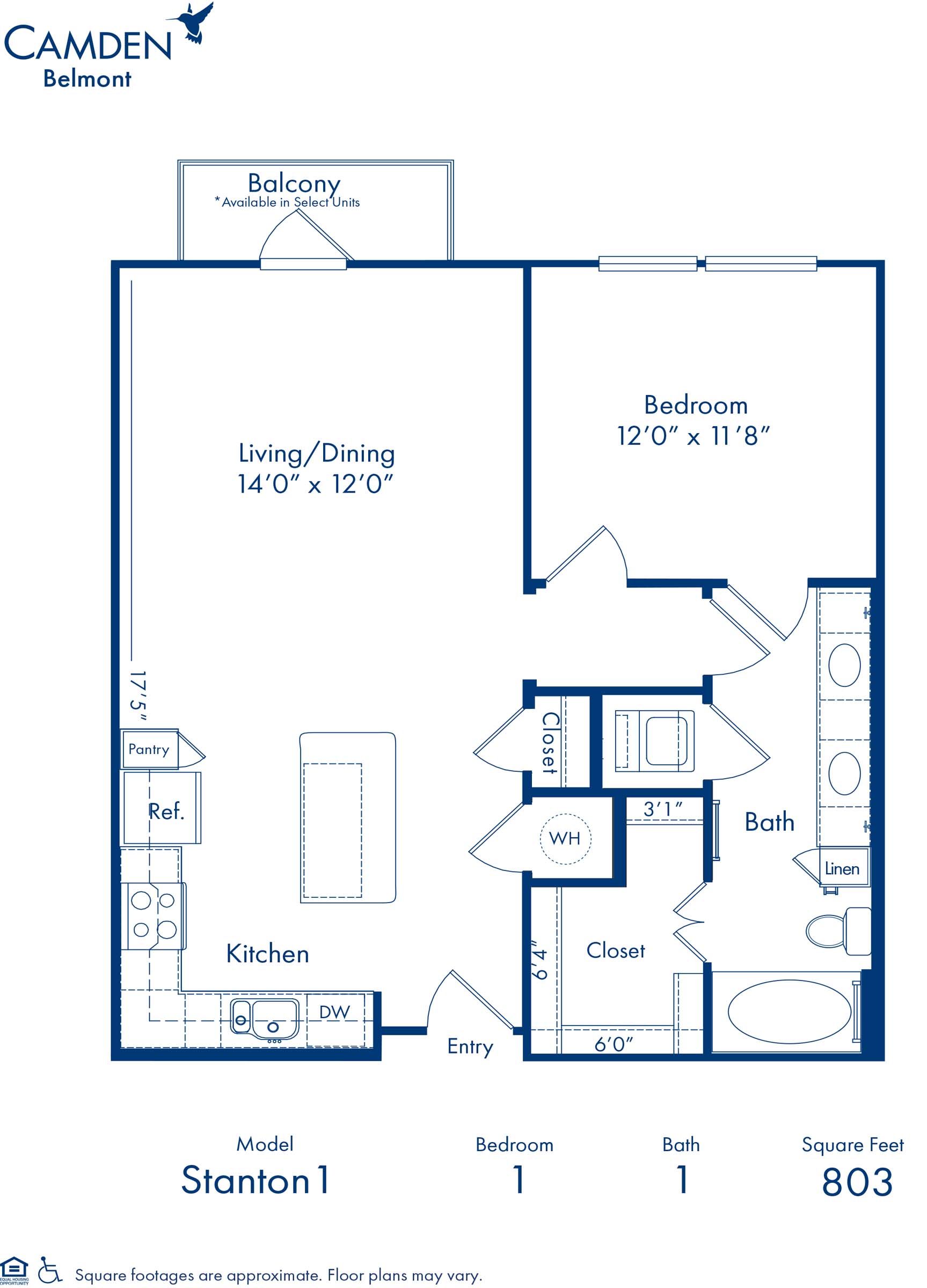 Stanton 1 floor plan