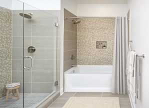 21 Luxury Master Bathrooms with Walk-In Showers That Redefine Elegance - Luxury Penthouse With Walk-In Shower