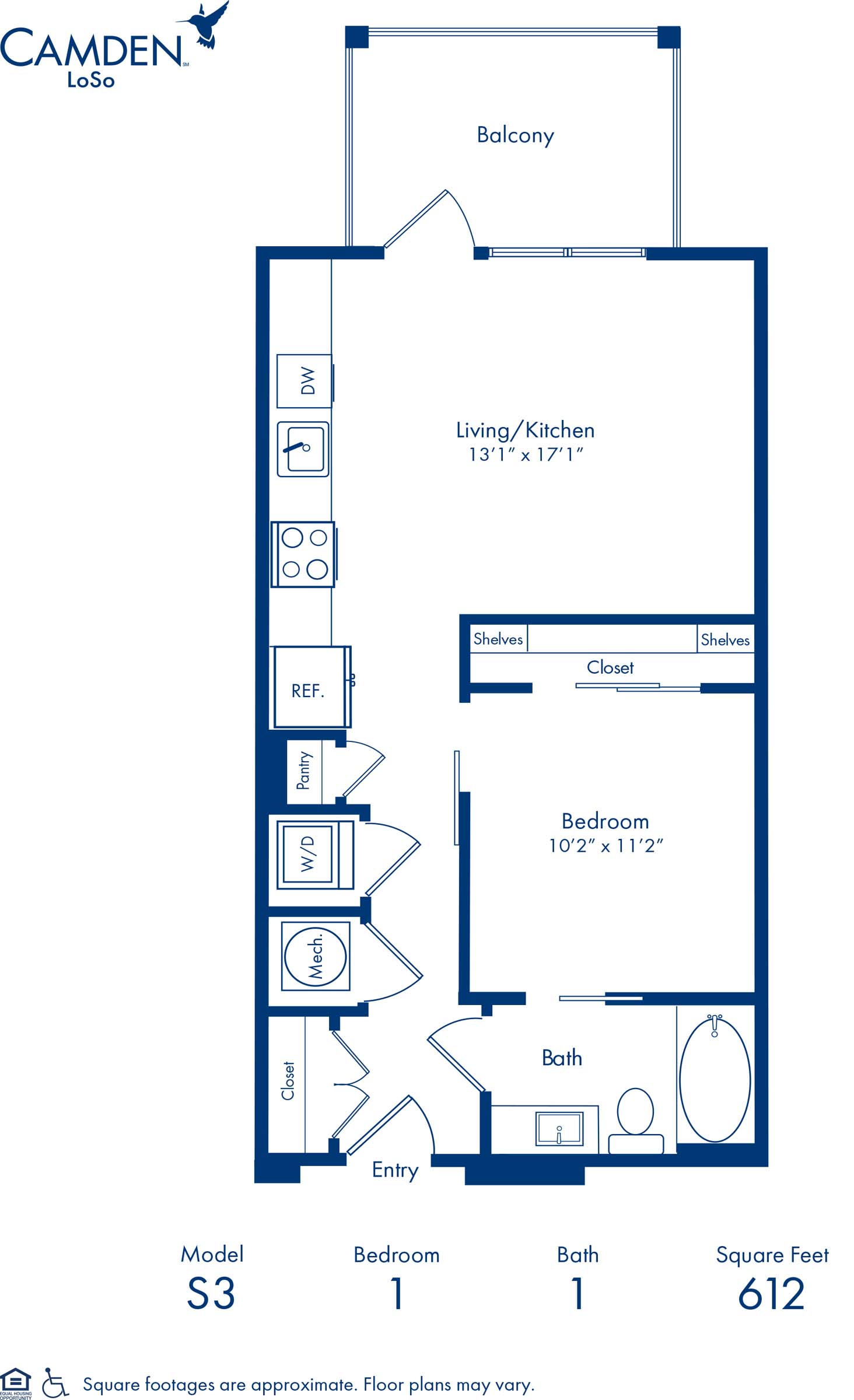 S3 floor plan