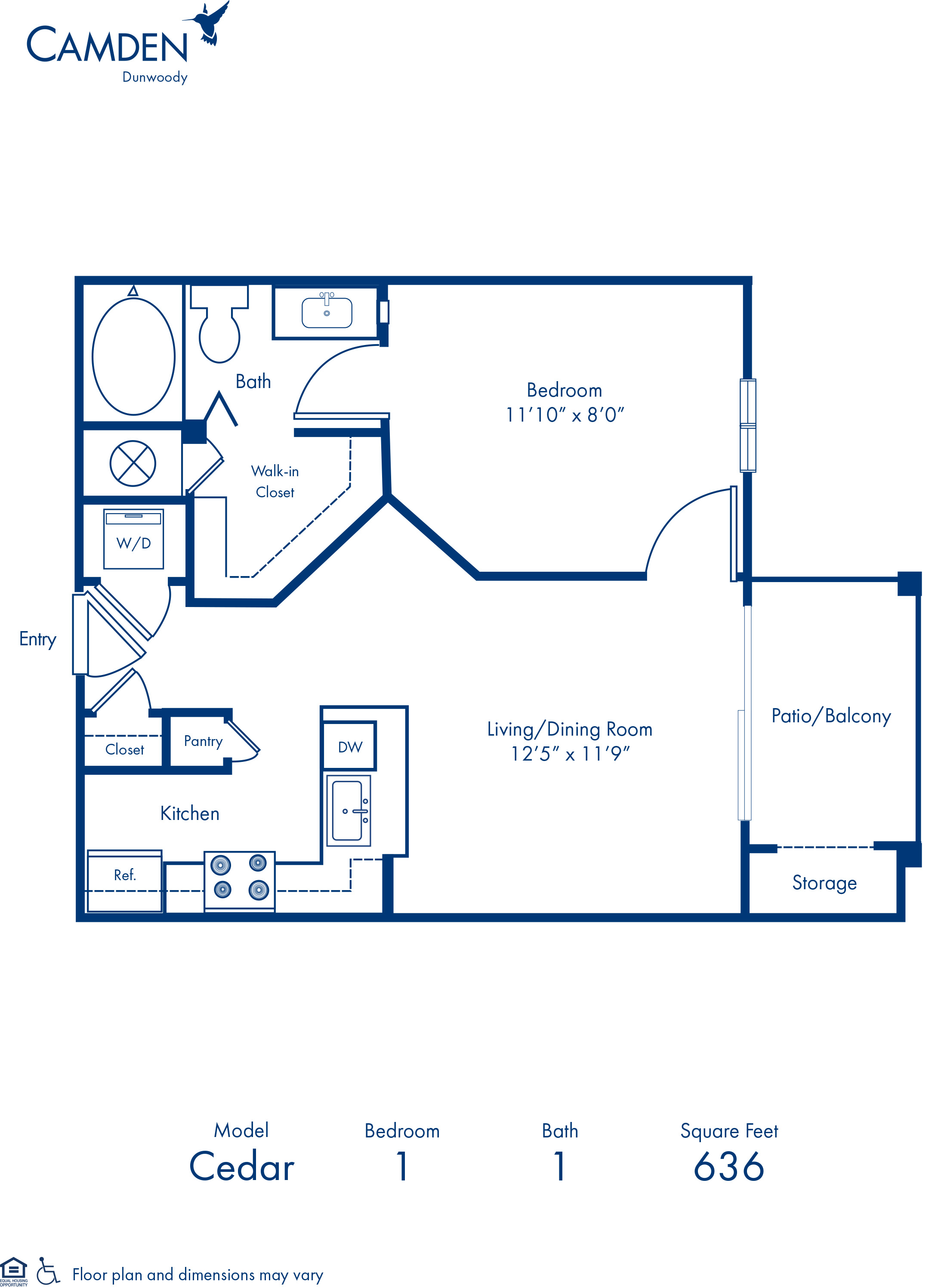 Cedar floor plan