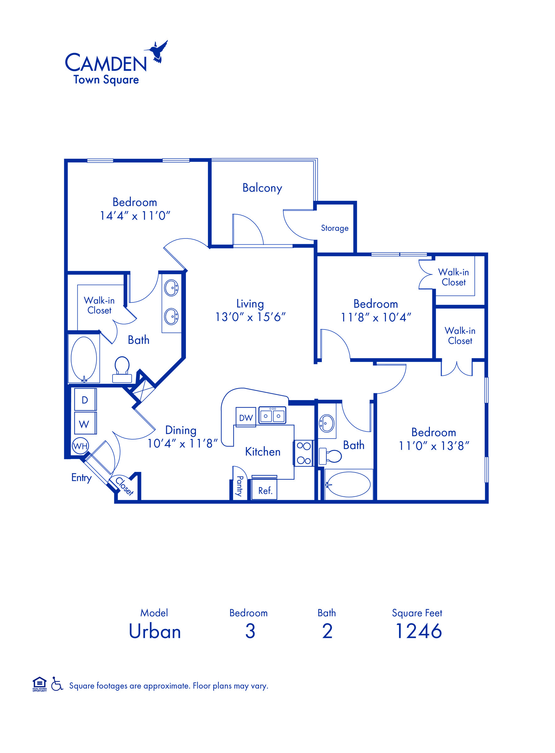 Urban floor plan
