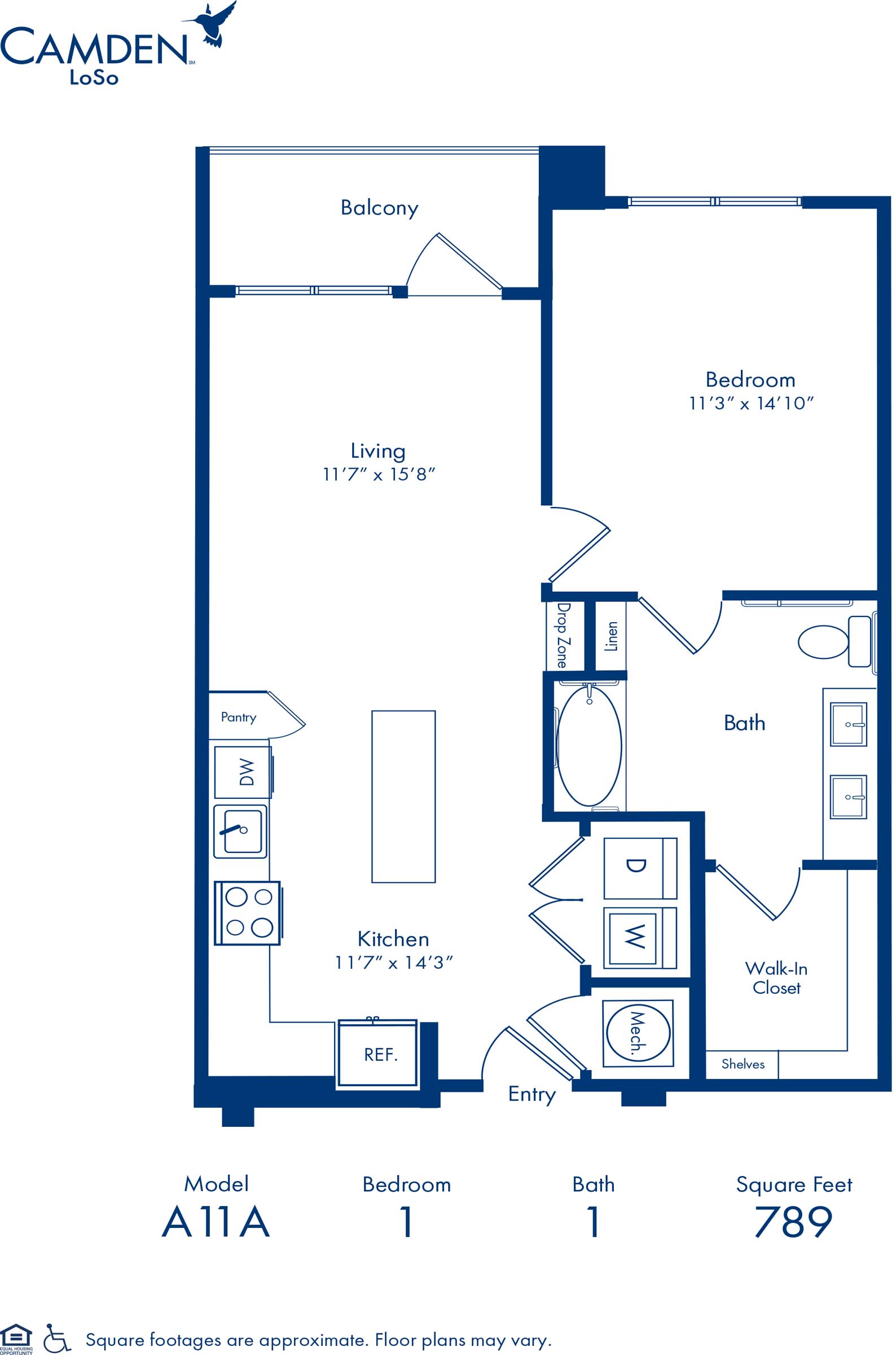 A11.A floor plan