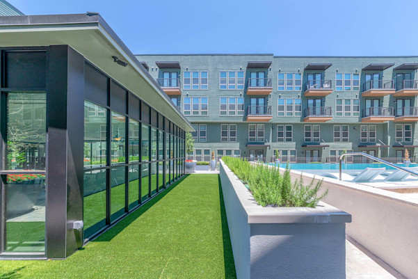 Flats side Fitness Center and Pool
