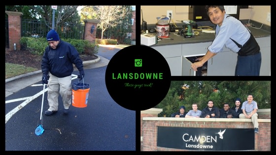 Photo courtesy of Camden Lansdowne Maintenance Crew