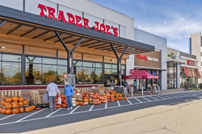 Trader Joe's grocery store nearby Camden Ashburn Farm in Ashburn, Virginia.  