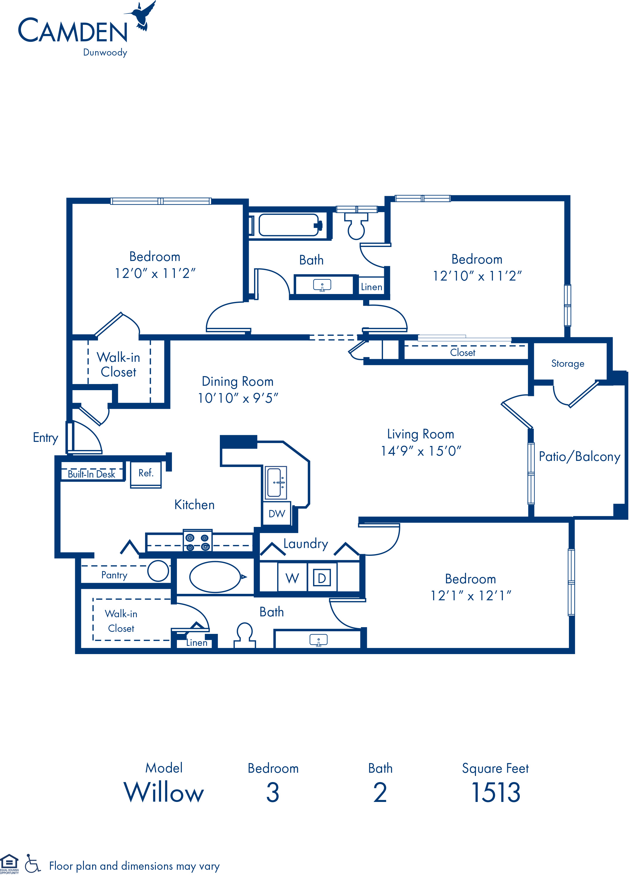 Willow floor plan