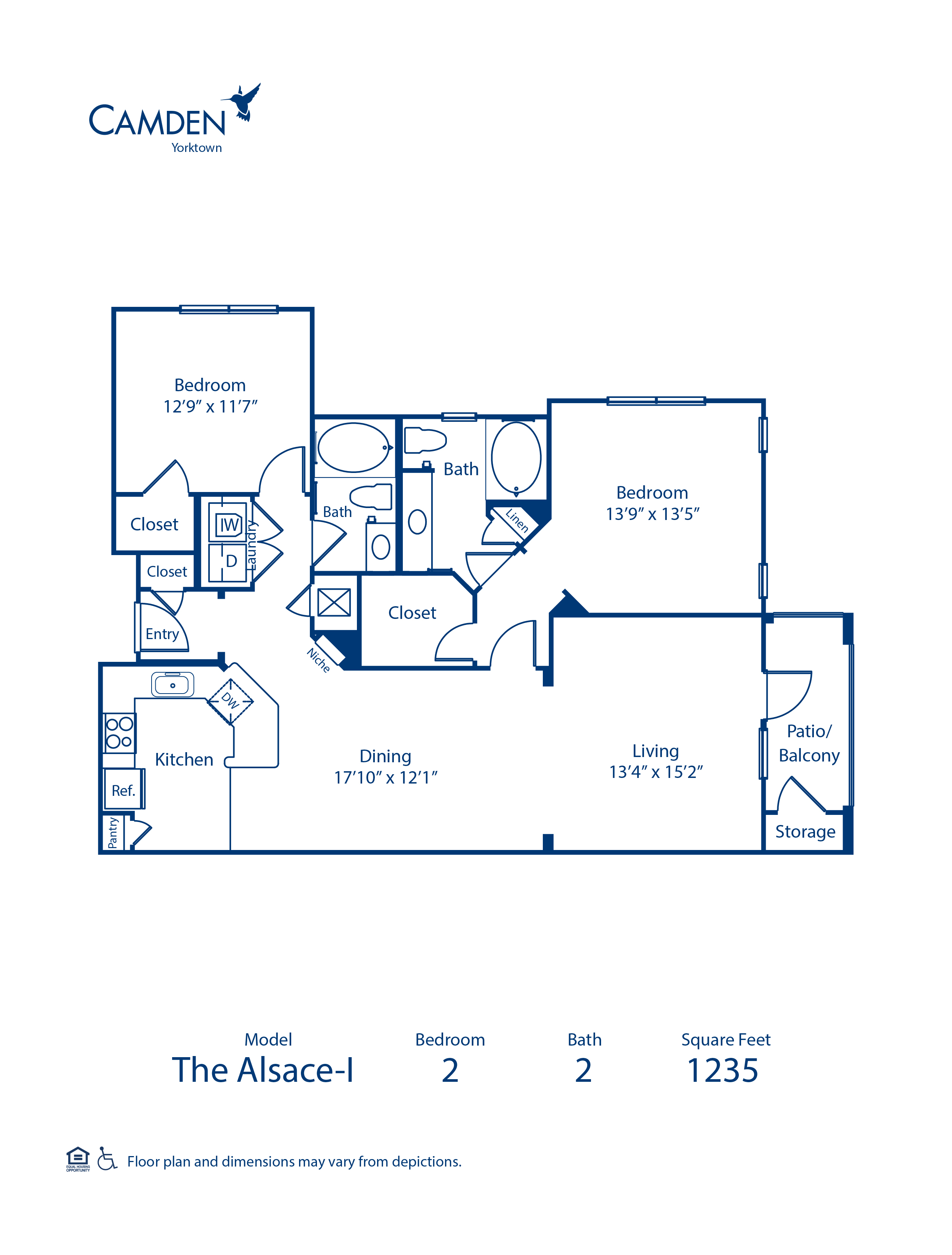 Alsace I floor plan