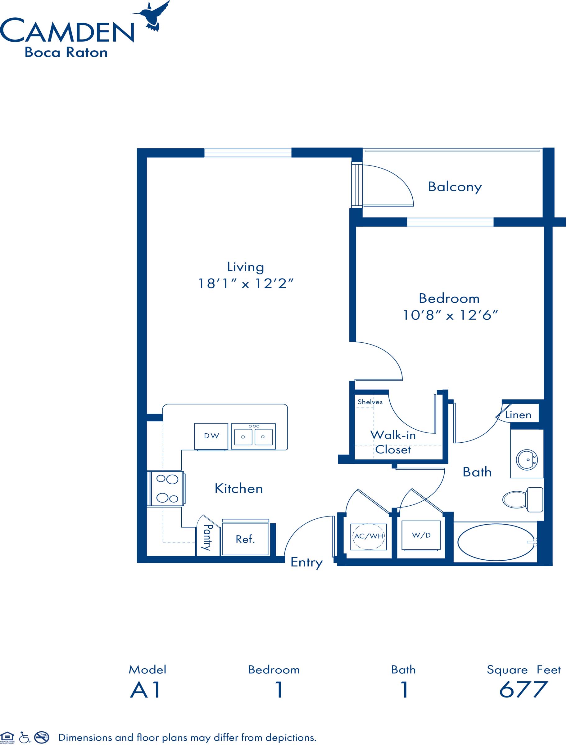 A1 floor plan