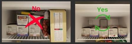 Give Your Freezer Room to Breathe for Proper Air Flow