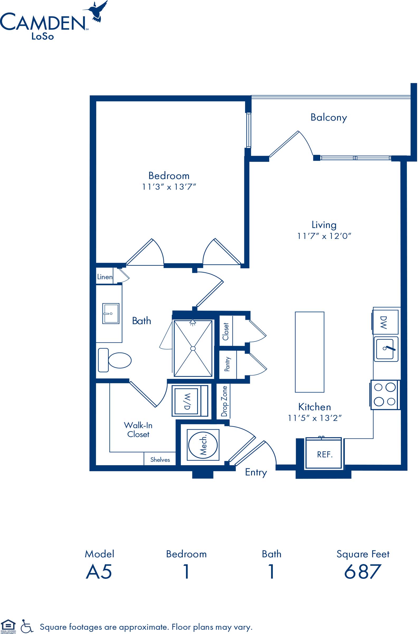 A5 floor plan
