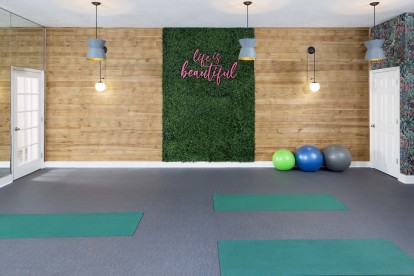 Yoga studio