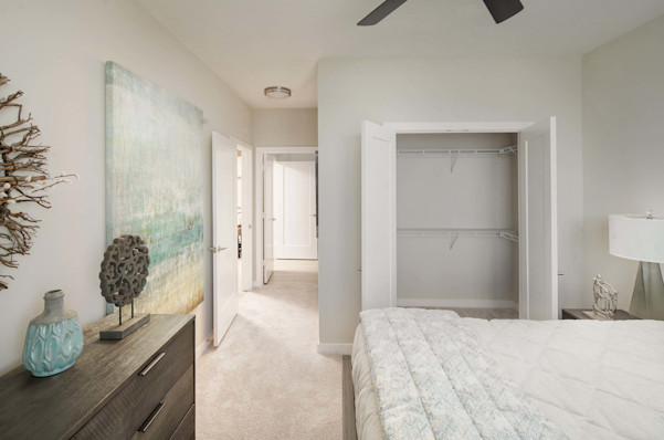 Secondary bedroom at Camden Clearwater apartments in Clearwater, FL