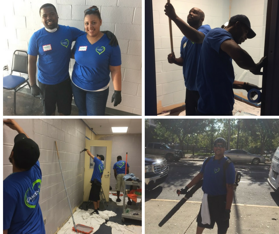 Painting Volunteers Camden Cares Atlanta