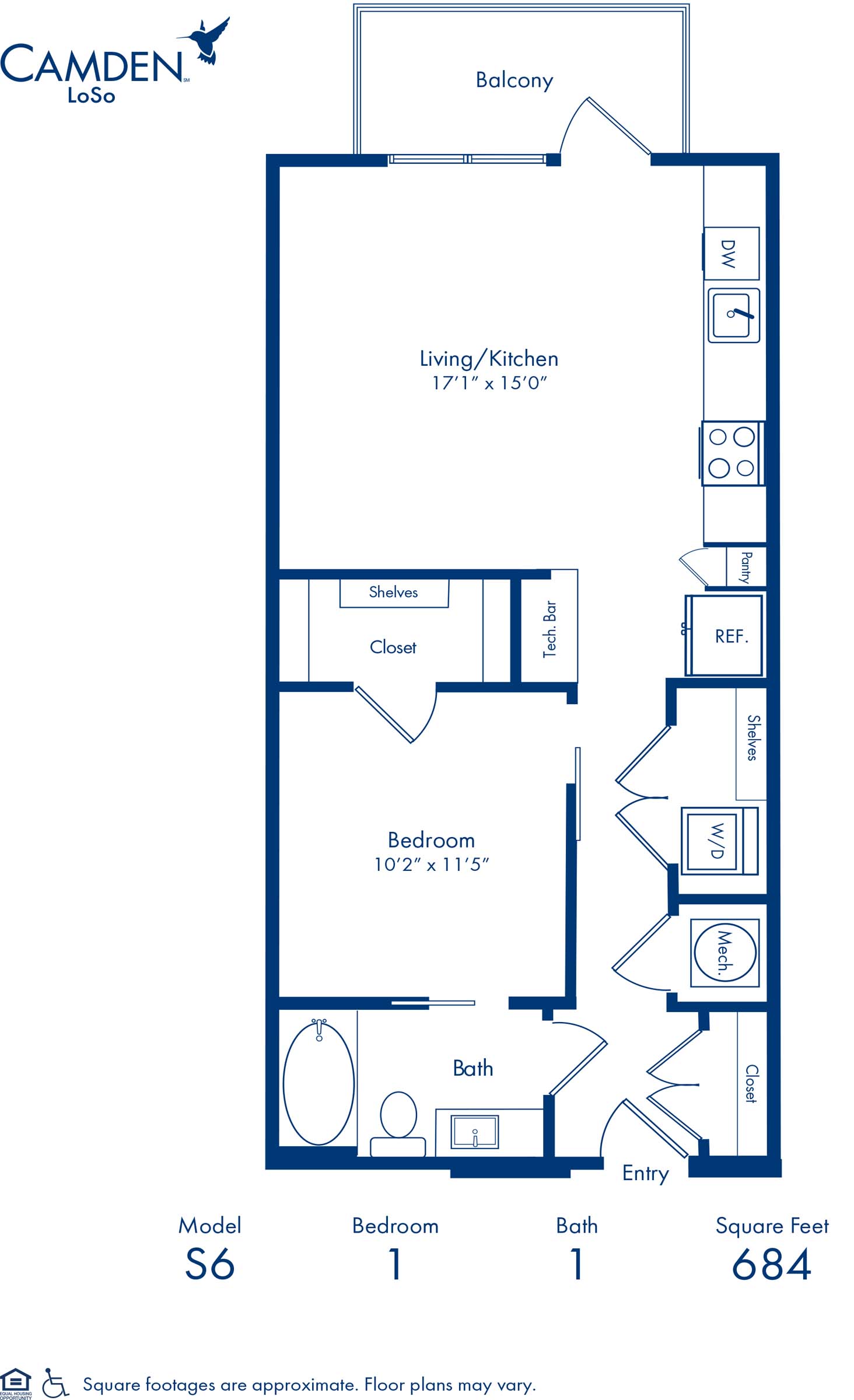 S6 floor plan