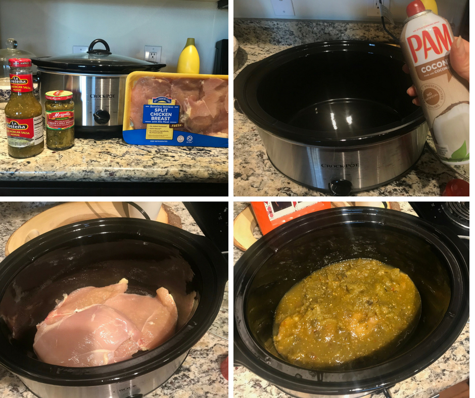 3 Ingredient Salsa Verde Chicken